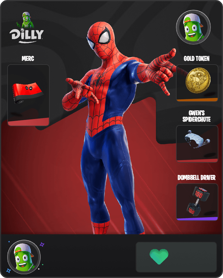 Spider-Man Fortnite combo