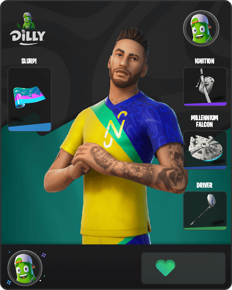 Neymar Jr Fortnite combo