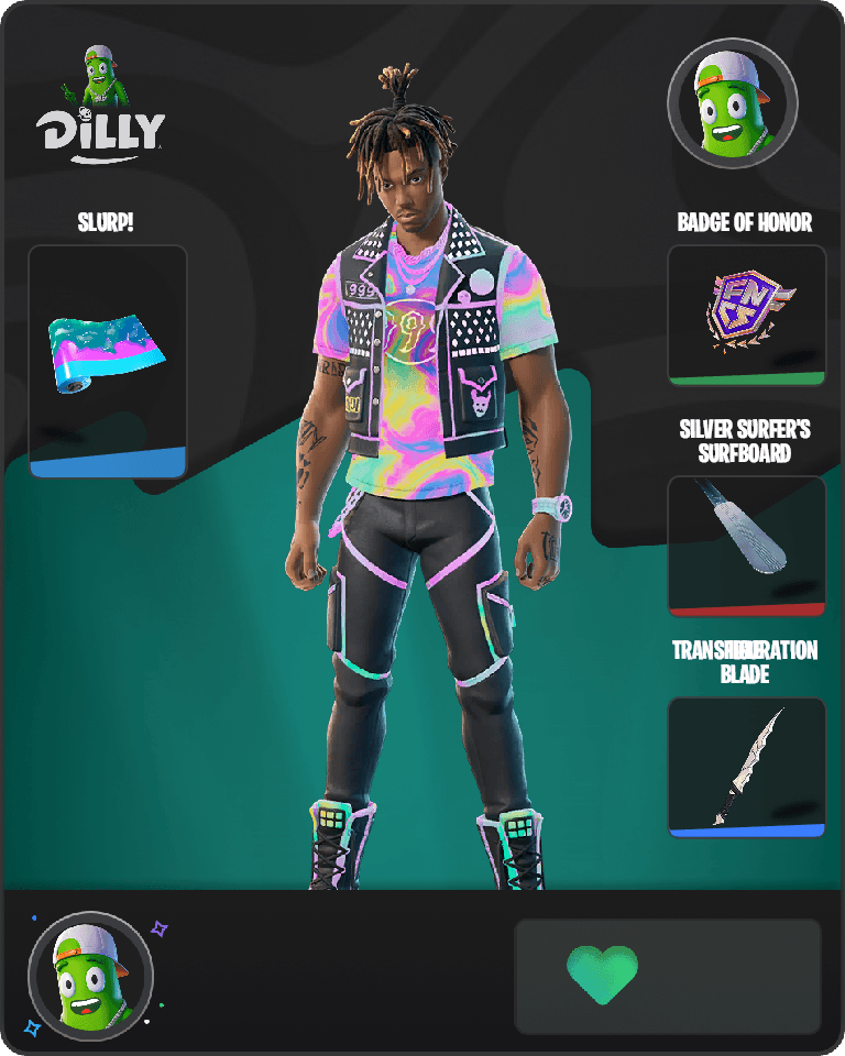 Juice WRLD Fortnite combo