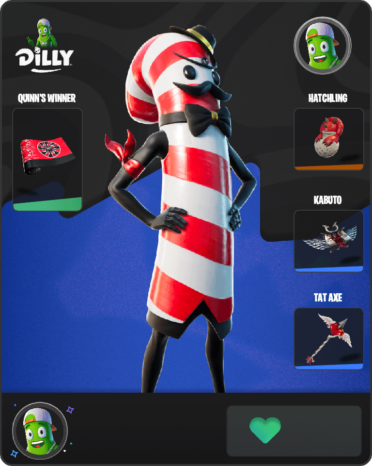 Mr. Dappermint Fortnite combo