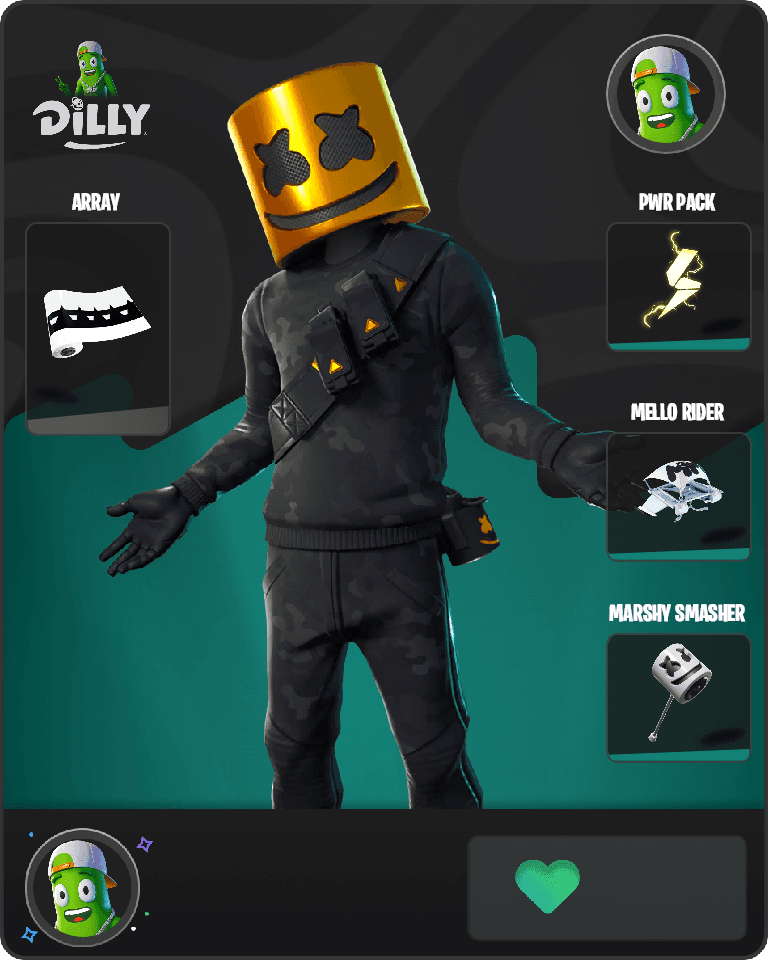 Marshmello Fortnite combo