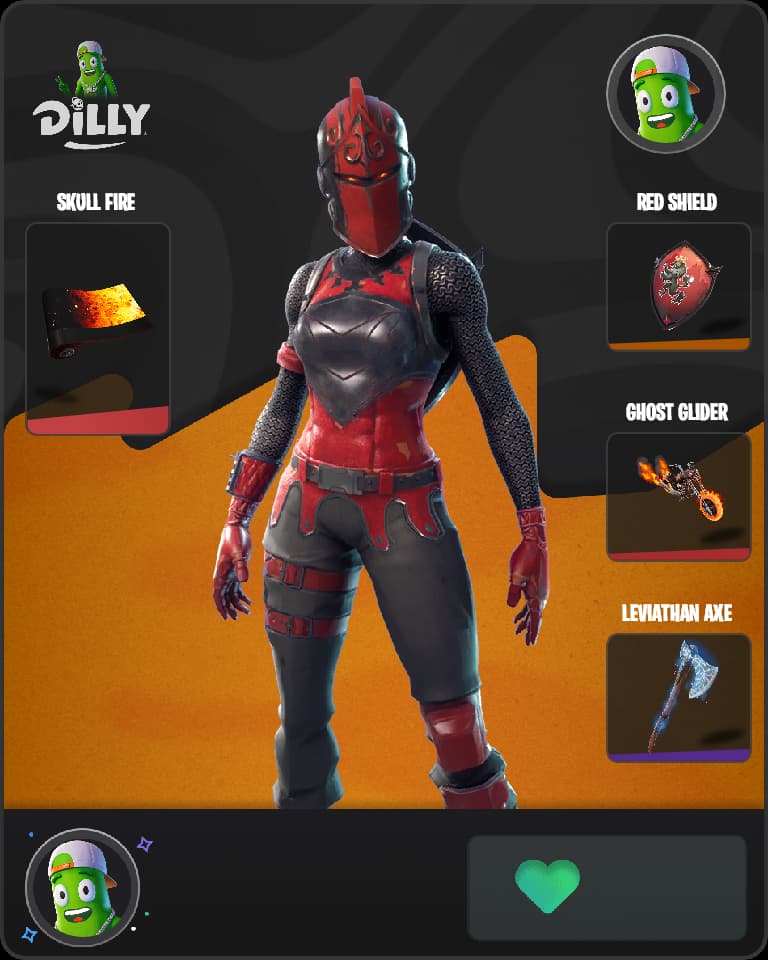 Red Knight combo by Fornitefan23562