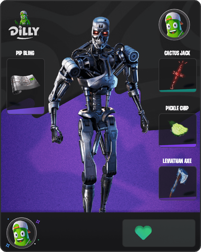 T-800 Fortnite combo
