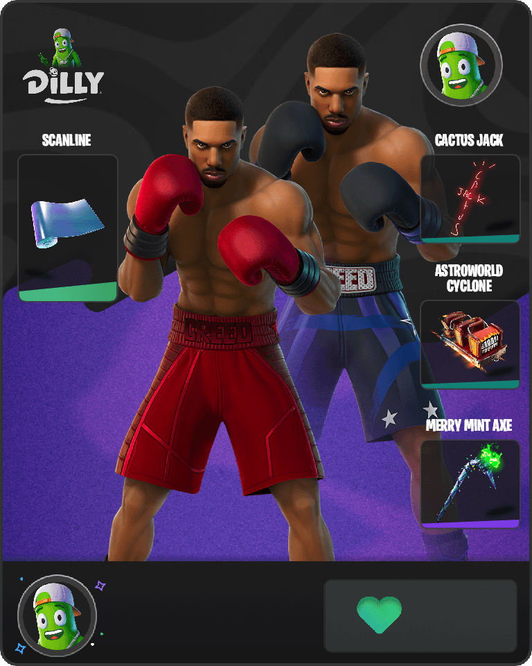 Adonis Creed Fortnite combo