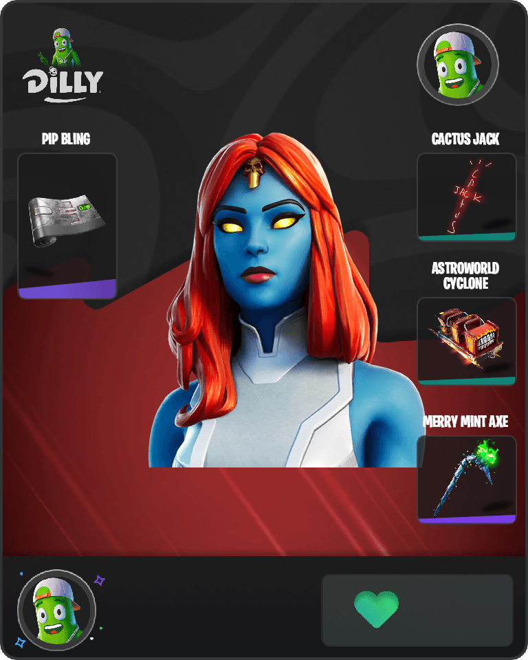 Mystique Fortnite combo