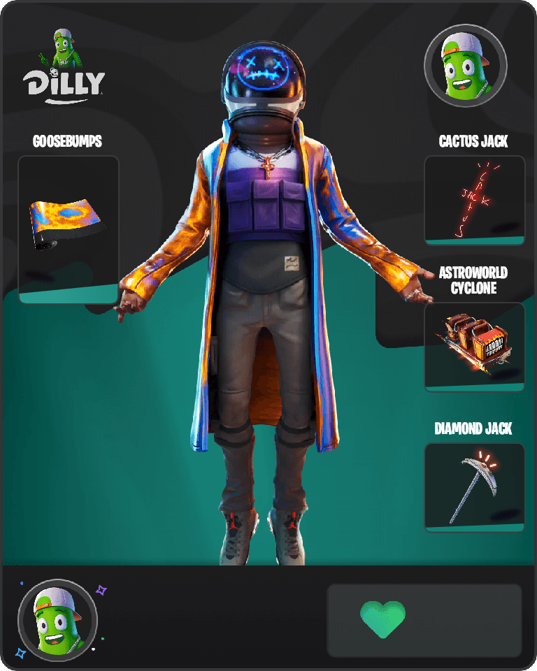 Astro Jack Fortnite combo