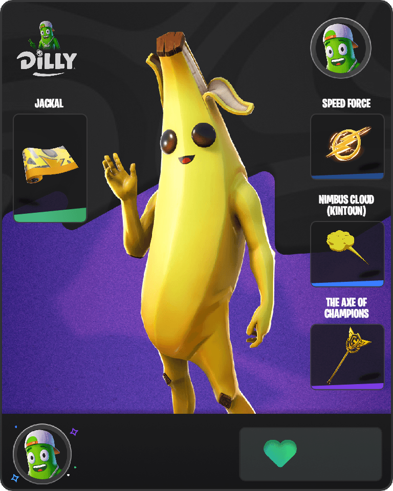 Peely Fortnite combo