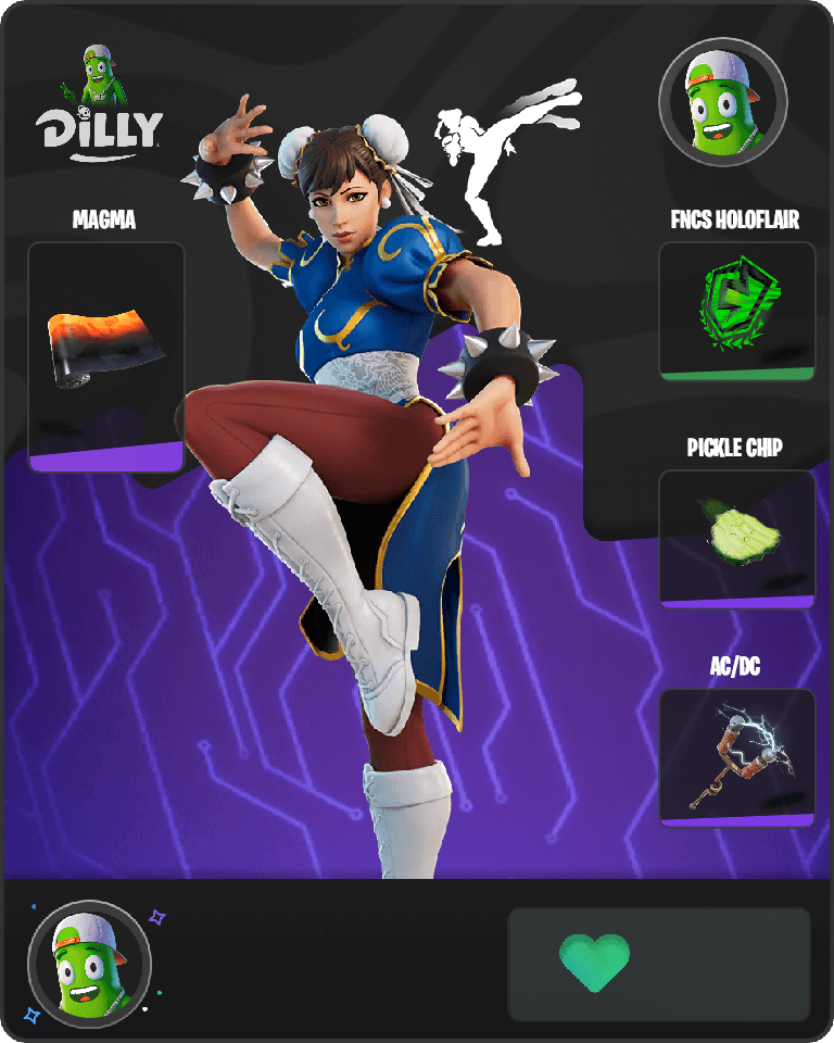Chun-Li Fortnite combo