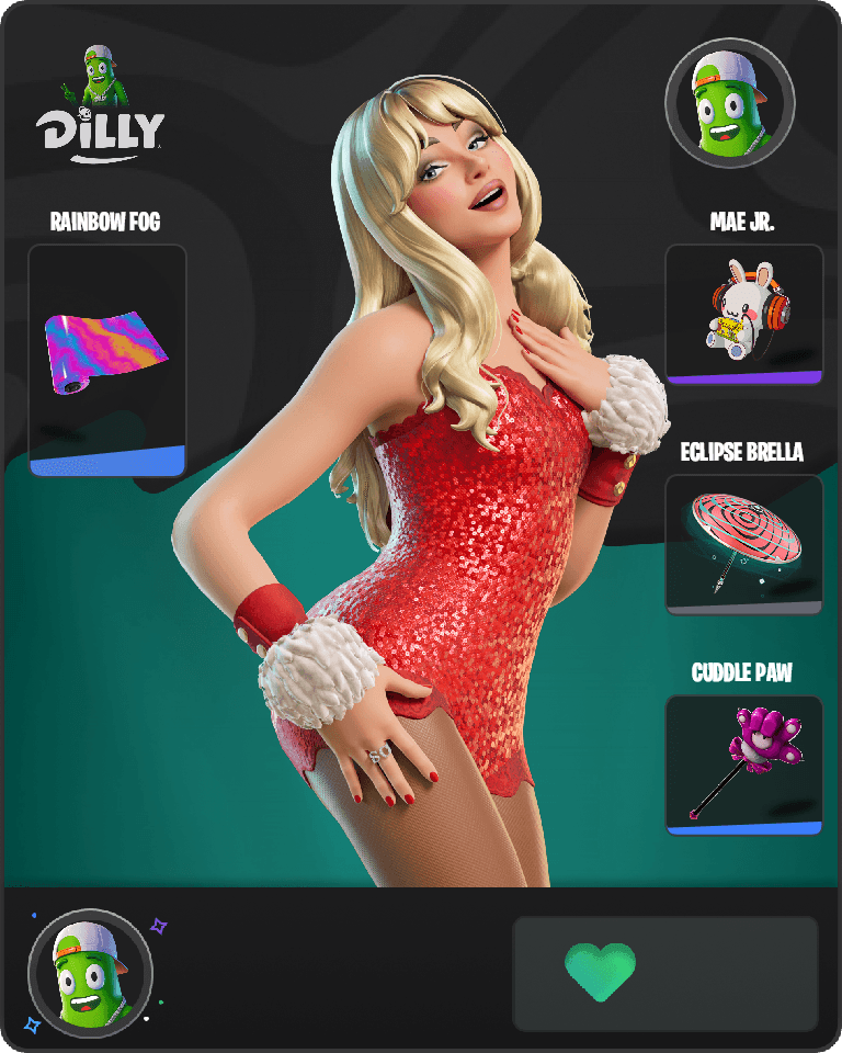 Santa 'Brina Fortnite combo
