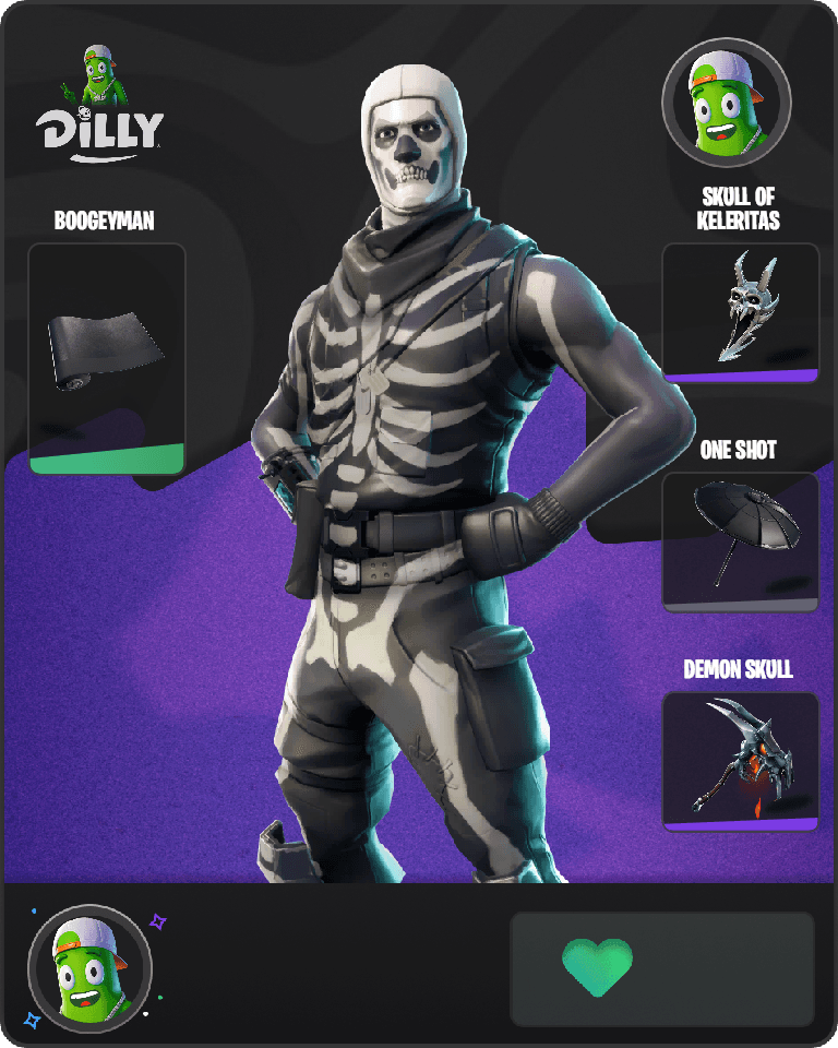 Skull Trooper Fortnite combo