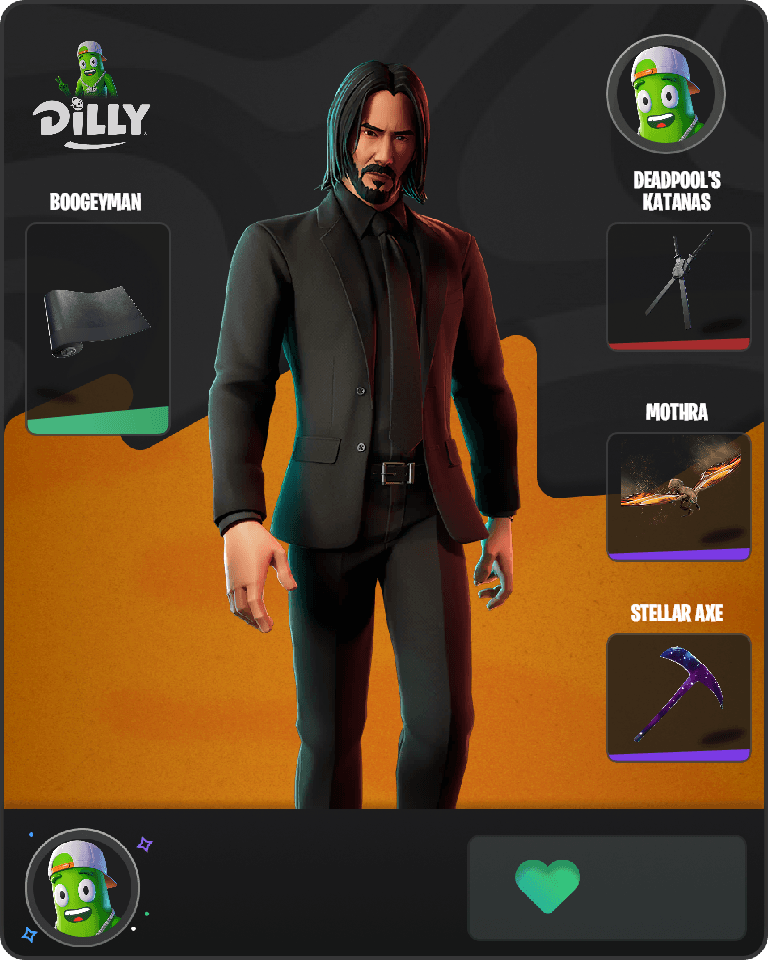 John Wick Fortnite combo