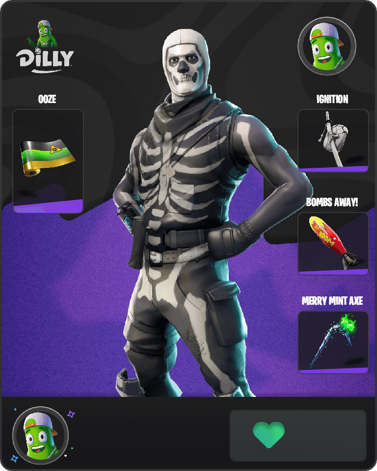 Skull Trooper Fortnite combo