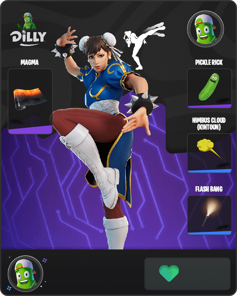 Chun-Li Fortnite combo