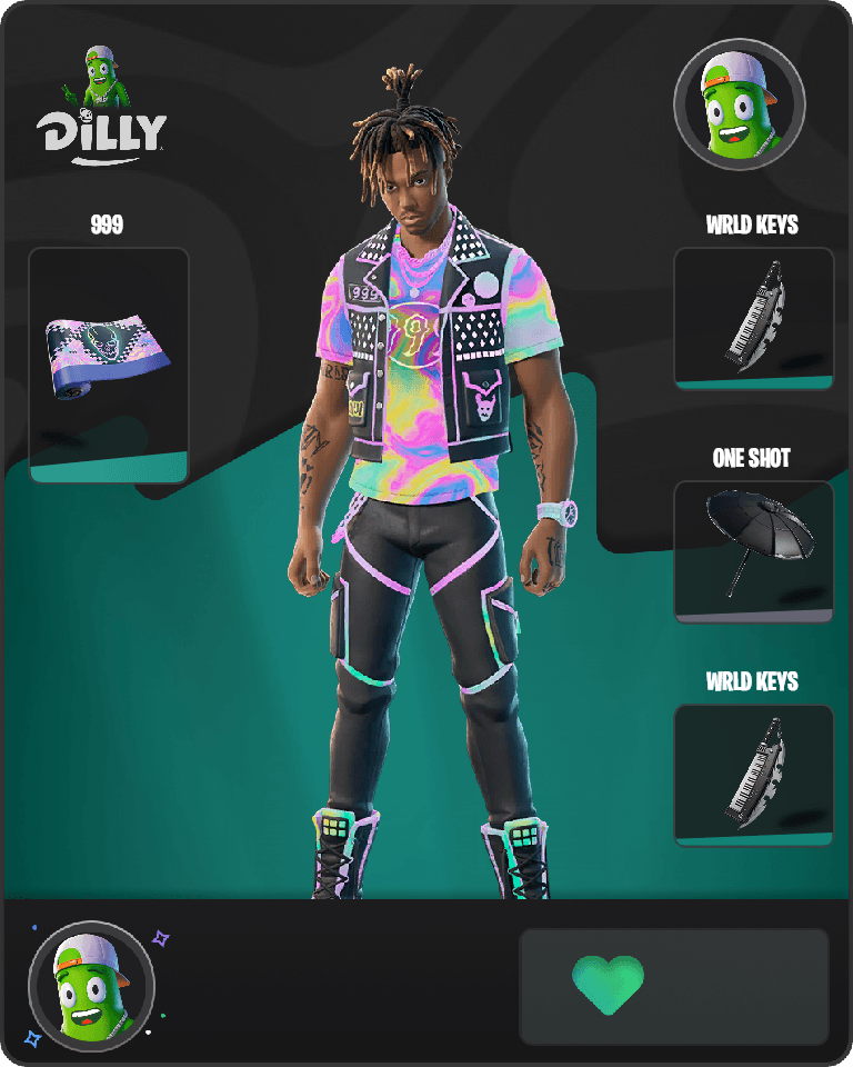 Juice WRLD Fortnite combo