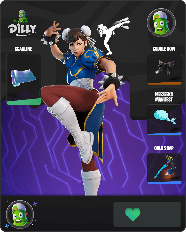 Chun-Li Fortnite combo