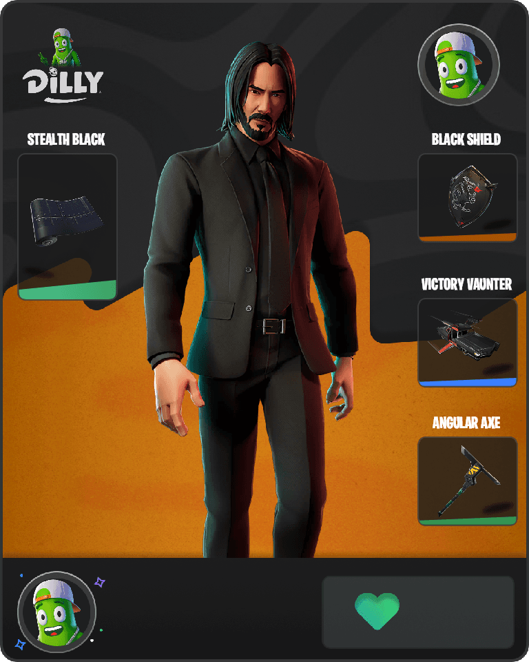 John Wick Fortnite combo