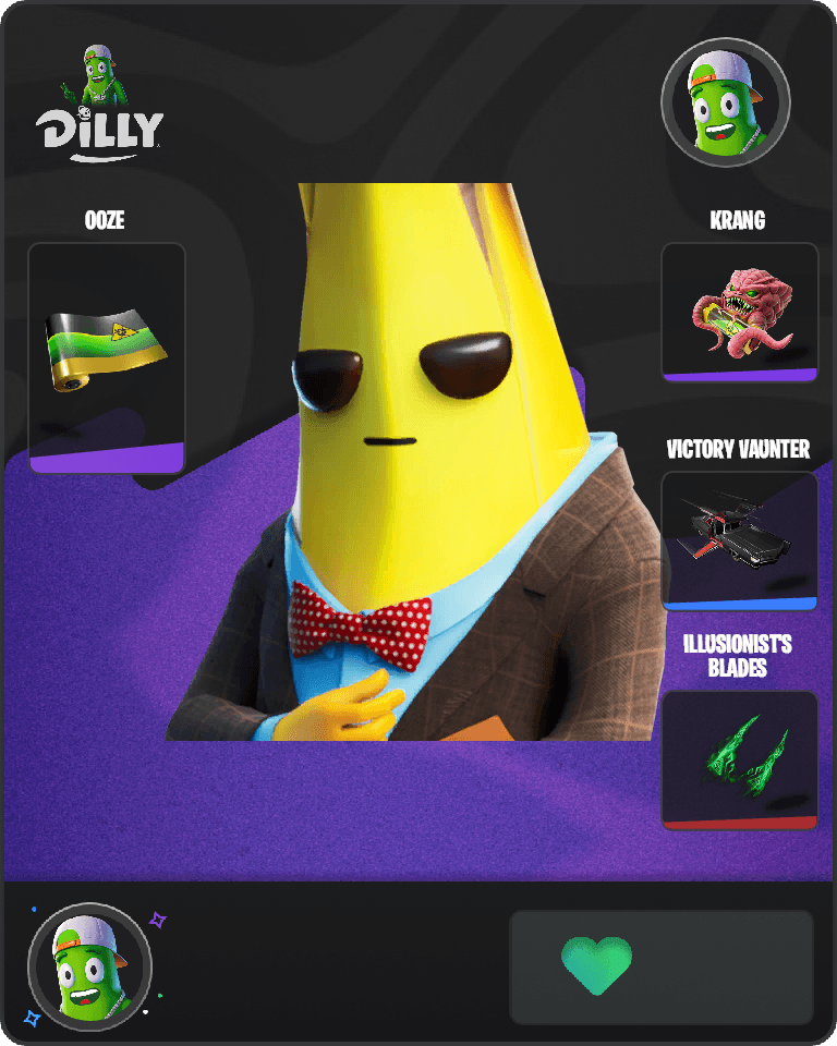 Agent Peely Fortnite combo
