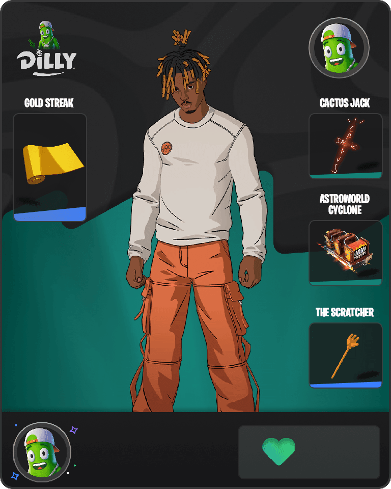 Slayer Juice WRLD Fortnite combo