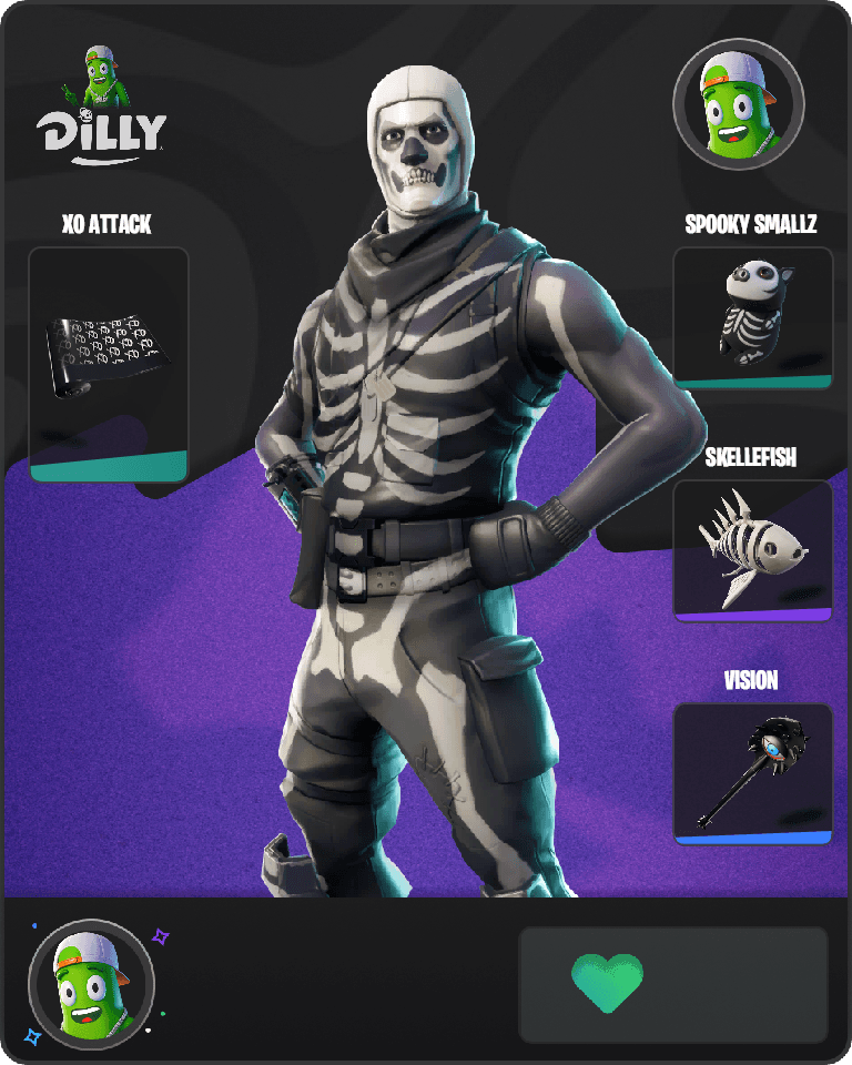 Skull Trooper Fortnite combo