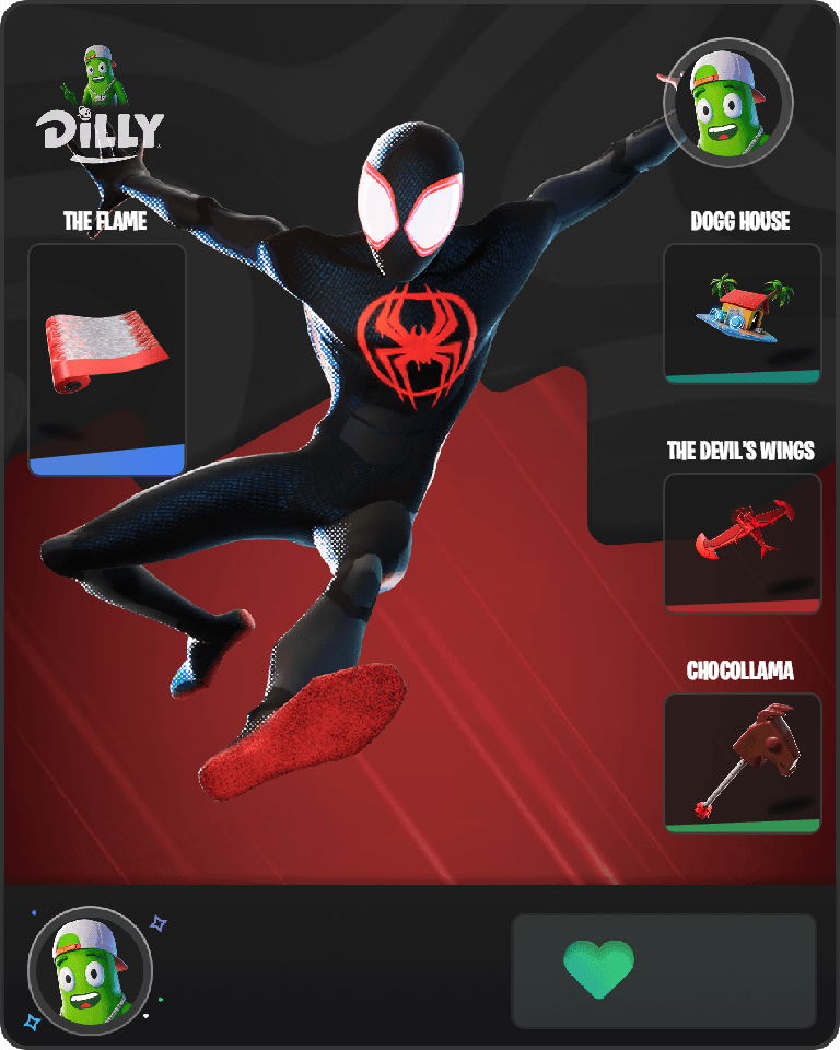 Spider-Man (Miles Morales) Fortnite combo