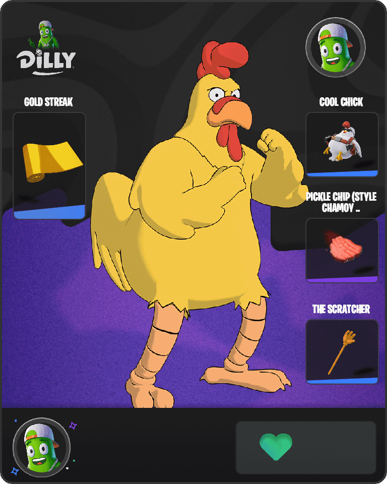 The Giant Chicken Fortnite combo