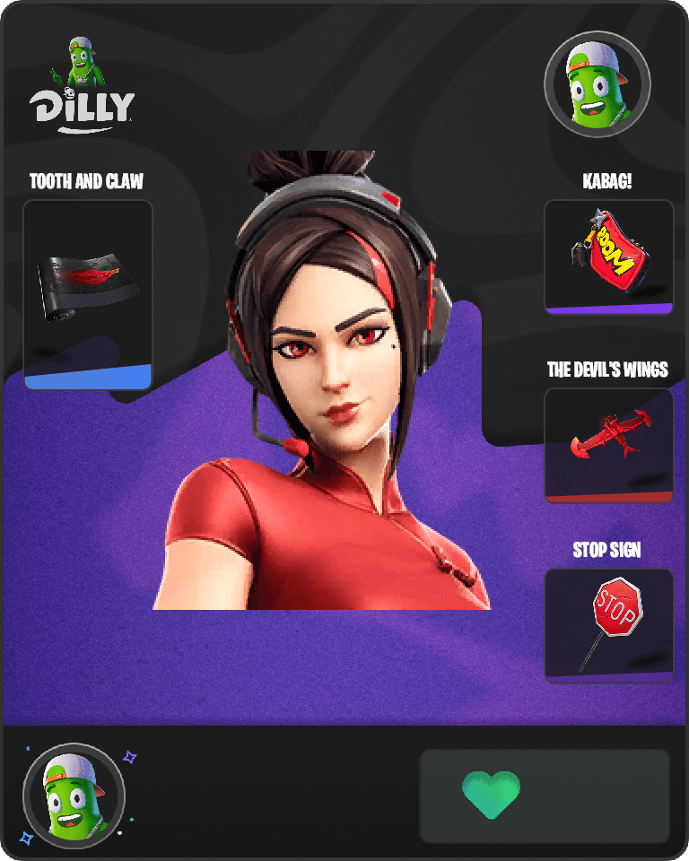 Demi Fortnite combo