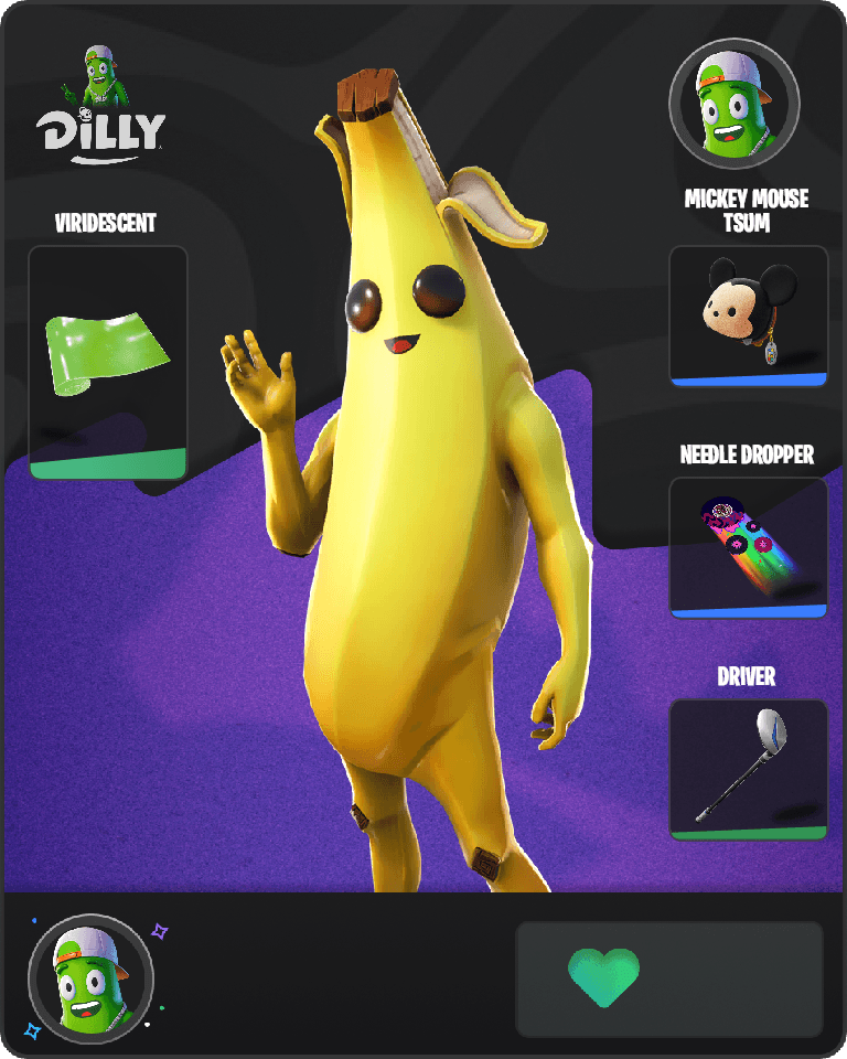 Peely Fortnite combo