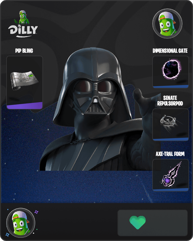 Darth Vader Fortnite combo