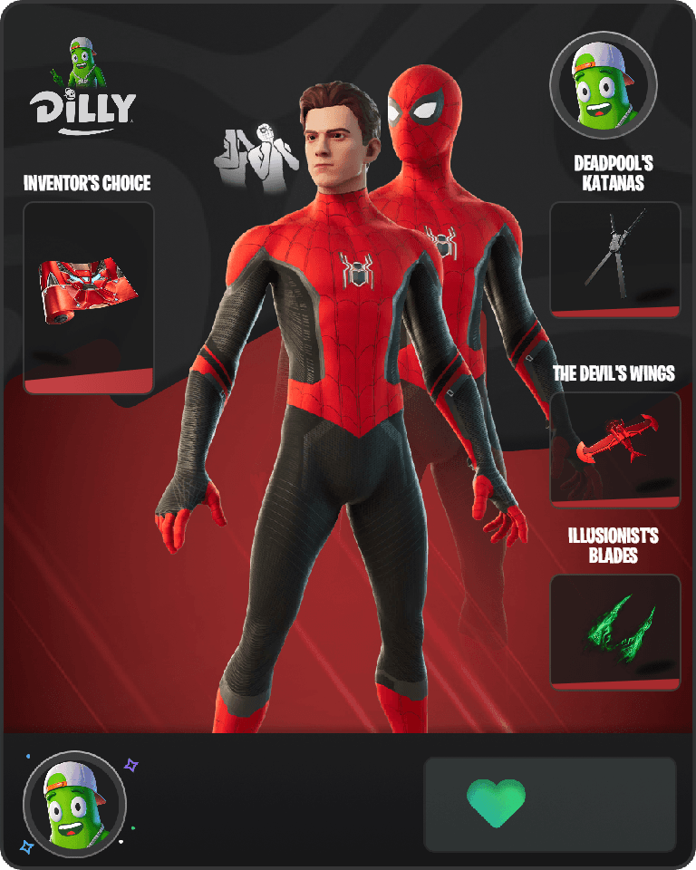 Spider-Man (No Way Home) Fortnite combo