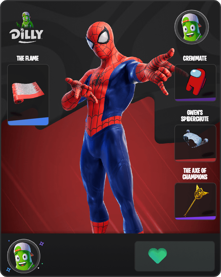Spider-Man Fortnite combo