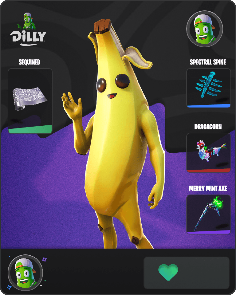 Peely Fortnite combo