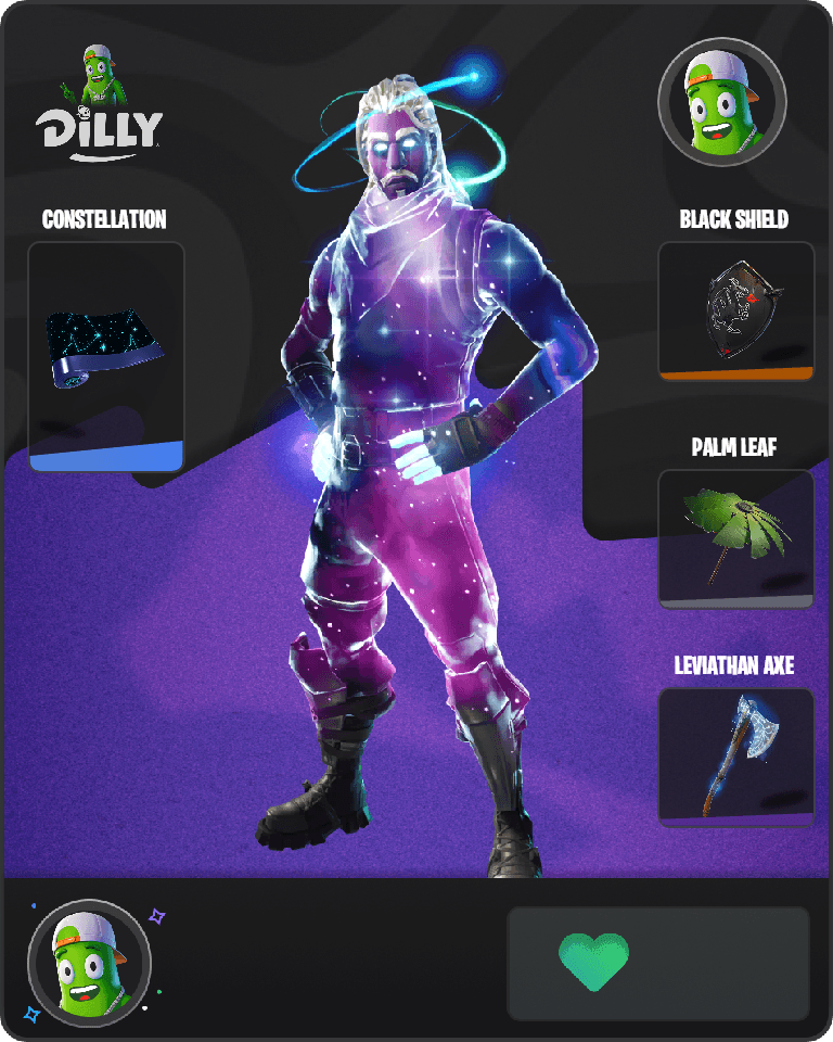 Galaxy Fortnite combo