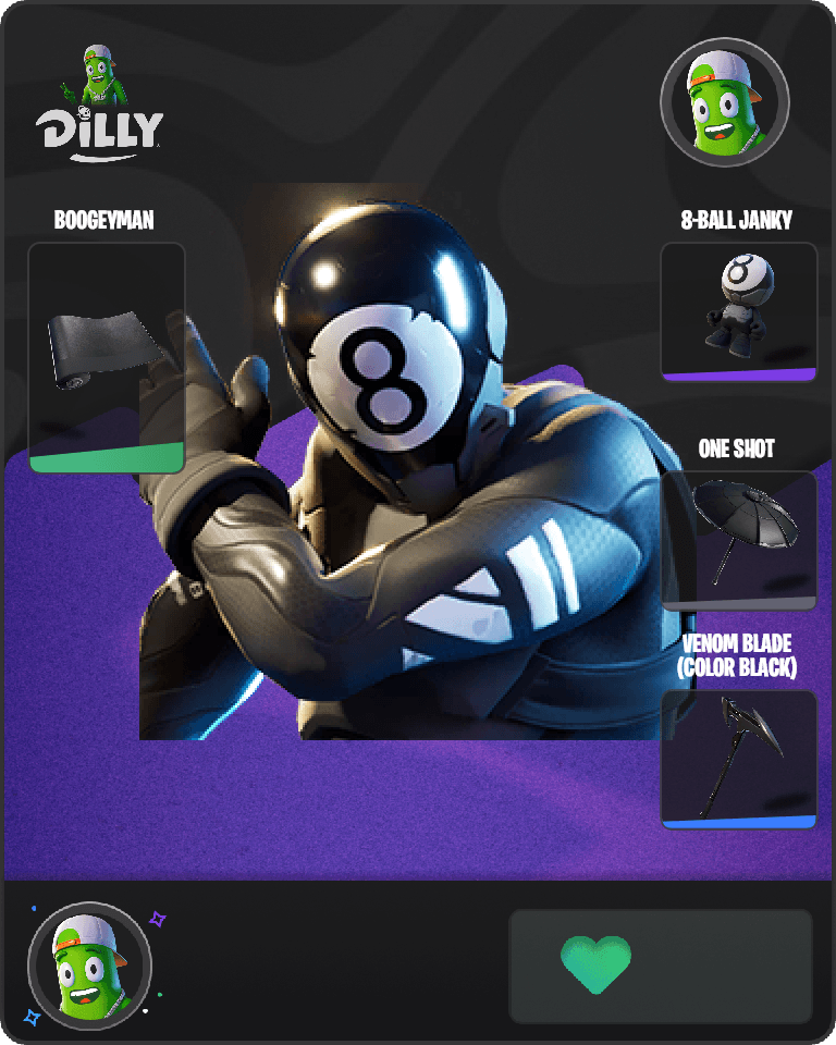 8-Ball vs Scratch Fortnite combo