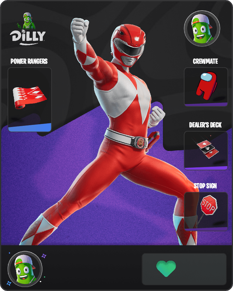 Red Ranger Fortnite combo