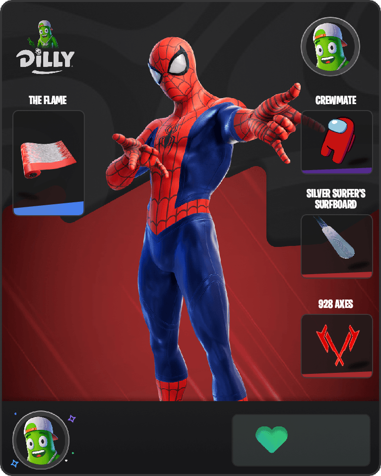 Spider-Man Fortnite combo