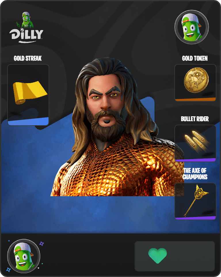 Aquaman Fortnite combo