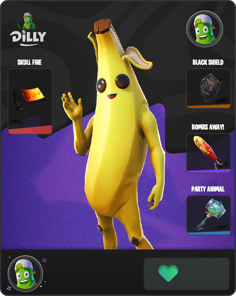 Peely Fortnite combo