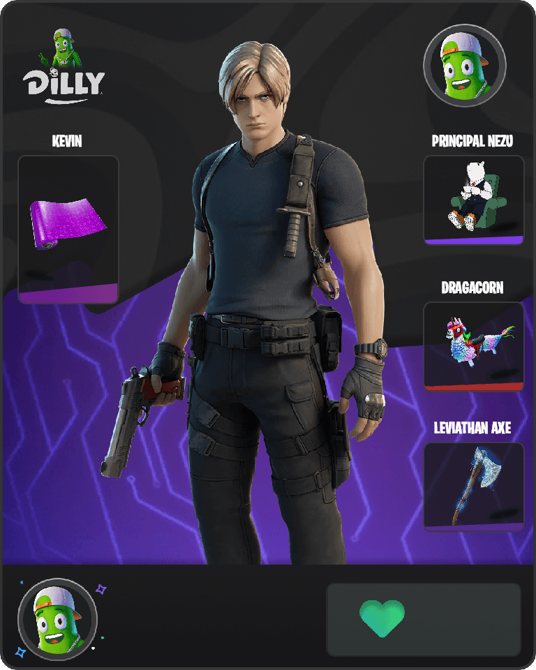 Leon S. Kennedy Fortnite combo