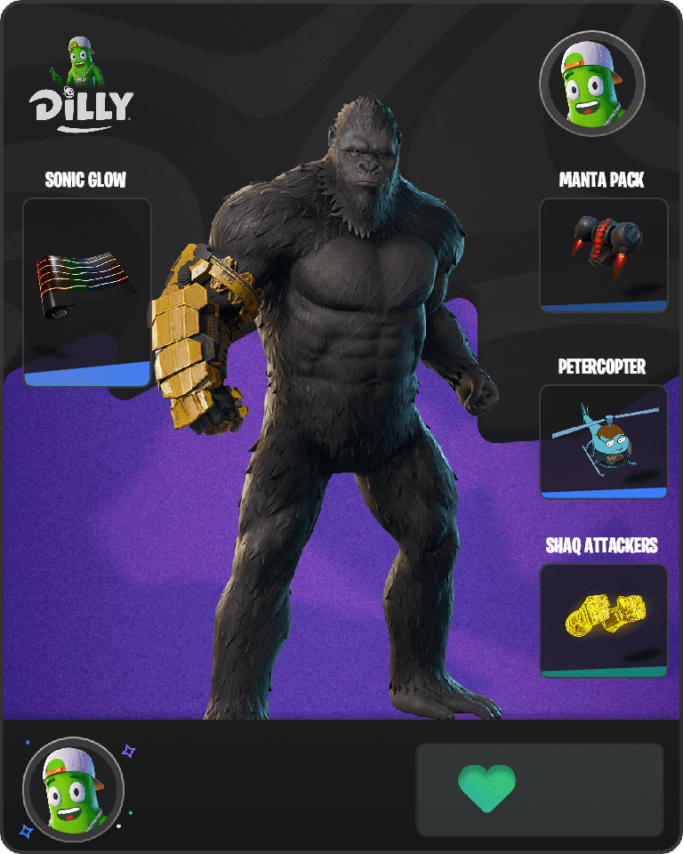 Kong Fortnite combo