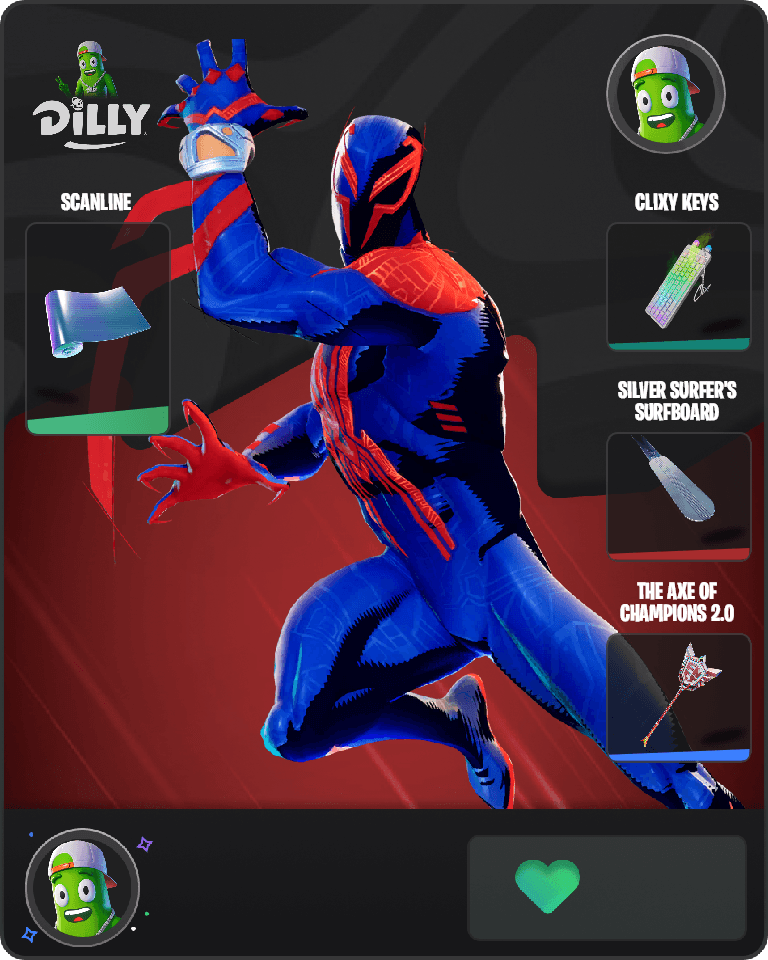 Spider-Man 2099 Fortnite combo