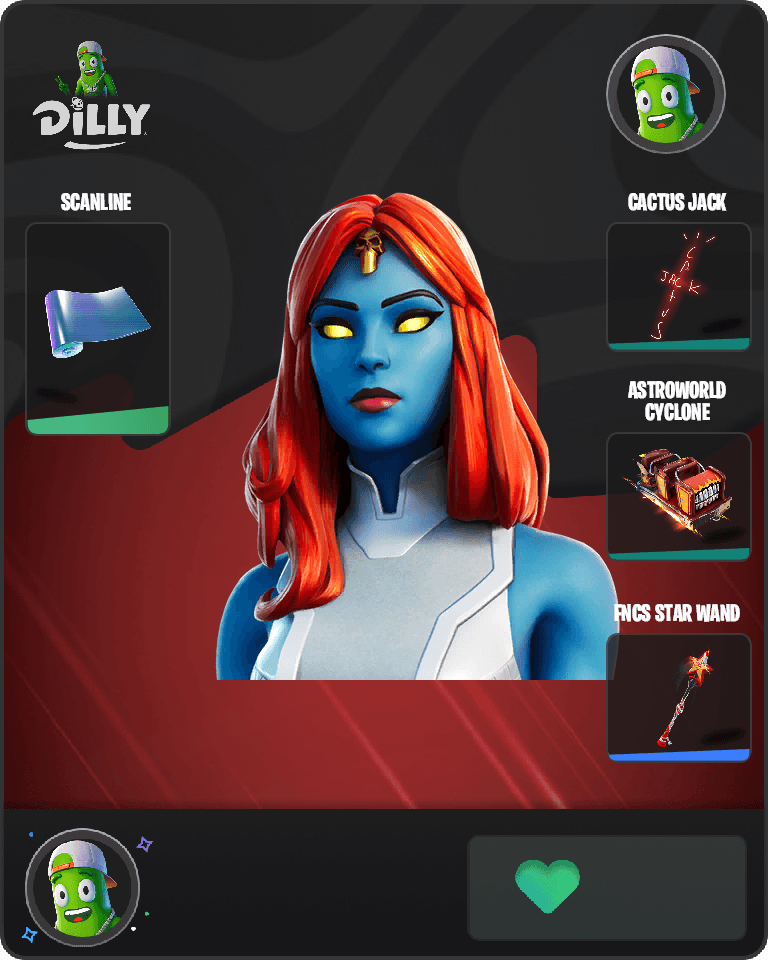 Mystique Fortnite combo