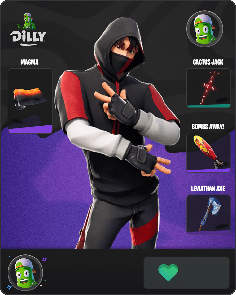IKONIK Fortnite combo