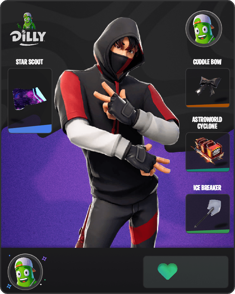 IKONIK Fortnite combo