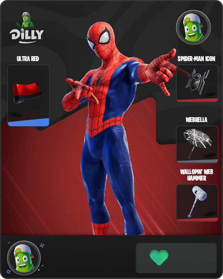 Spider-Man Fortnite combo