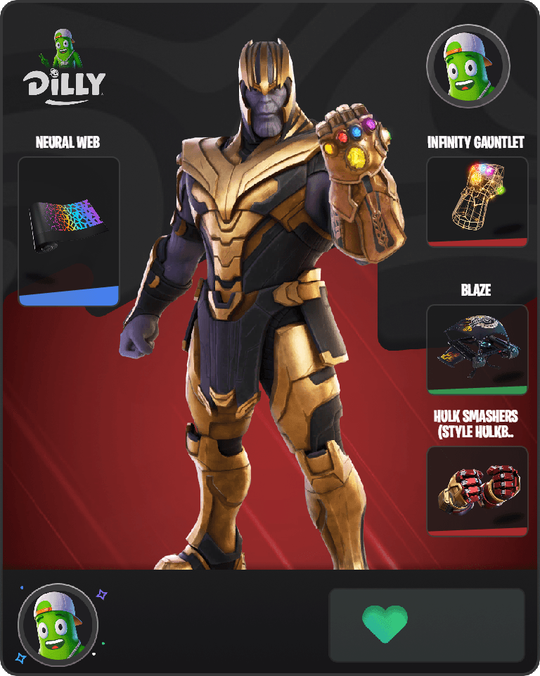 Thanos Fortnite combo