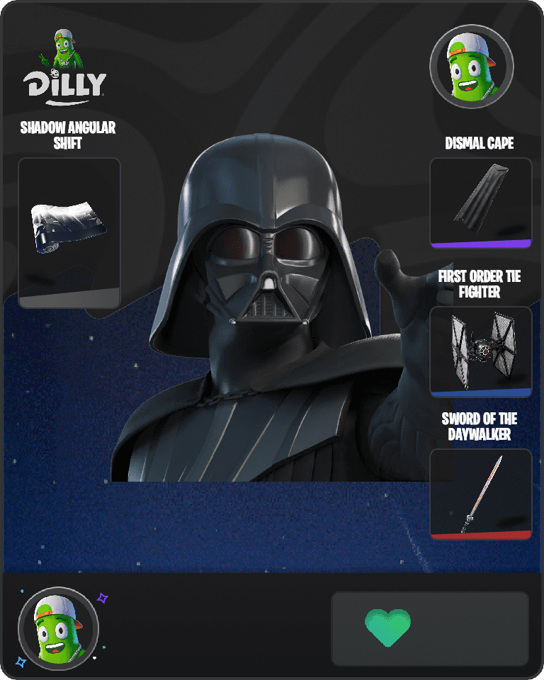 Darth Vader Fortnite combo