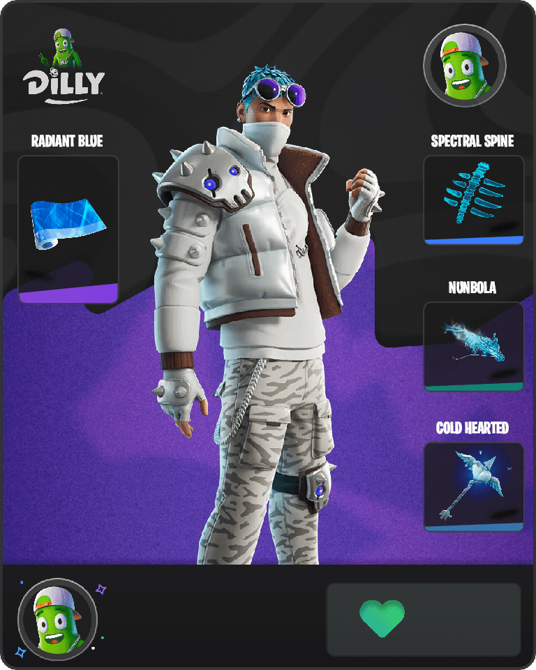 Sleetskull Fortnite combo
