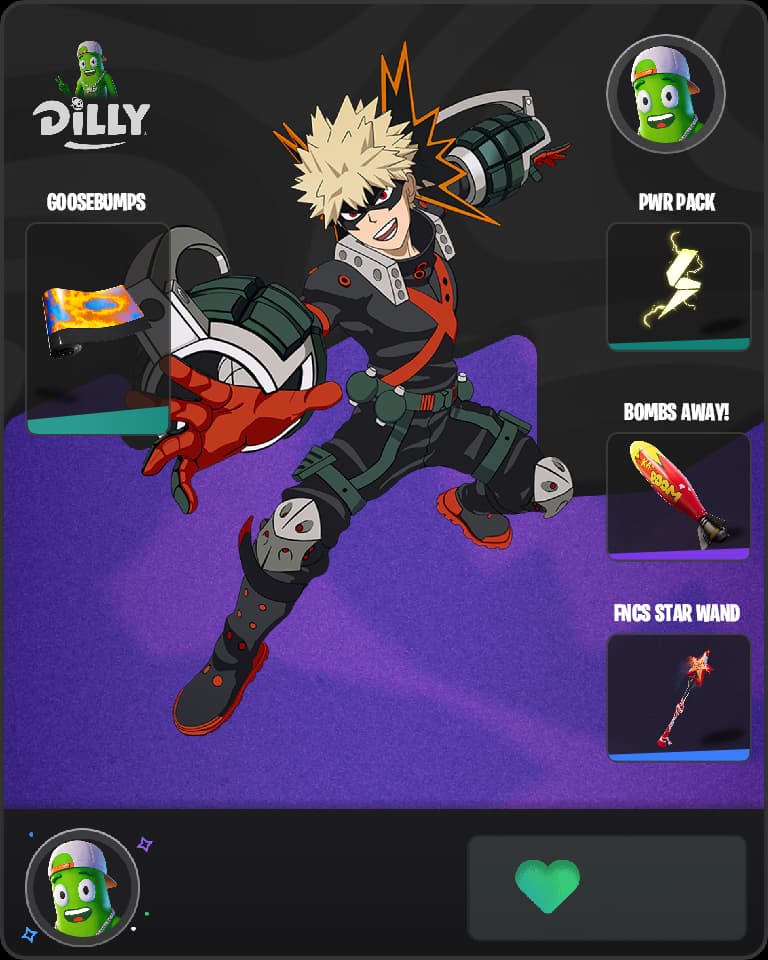 Katsuki Bakugo combo by ApexNfortnite
