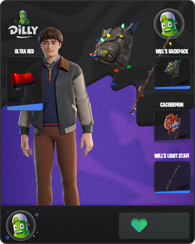 Will Byers Fortnite combo
