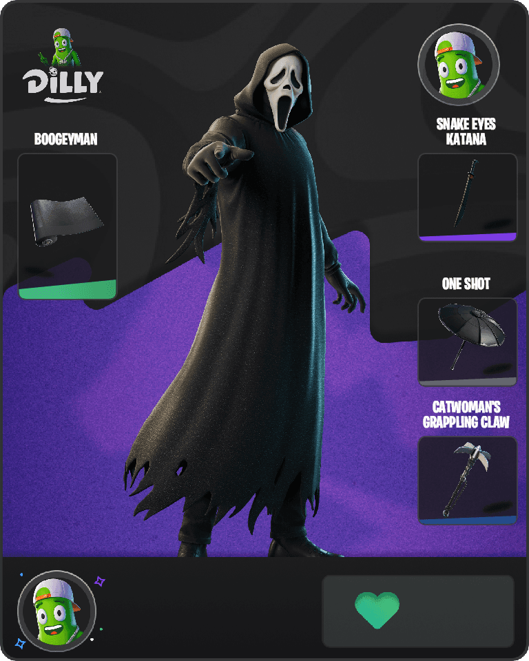Ghostface Fortnite combo